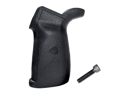 Ergonomic Rubberized Pistol Style Rear Grip for AR's, Black