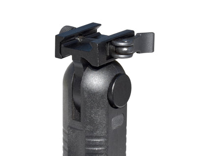 Kexuan 5 Position Foldable Fore Grip with Bipod. Extendable Legs for Picatinny Rail Mounting