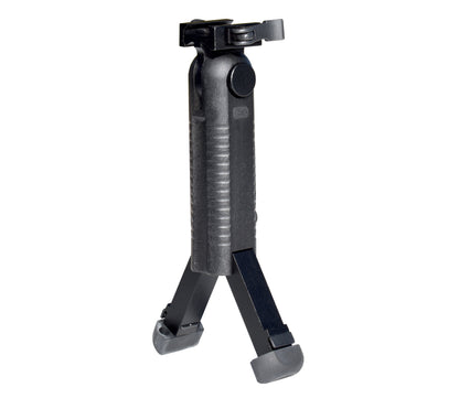 Kexuan 5 Position Foldable Fore Grip with Bipod. Extendable Legs for Picatinny Rail Mounting