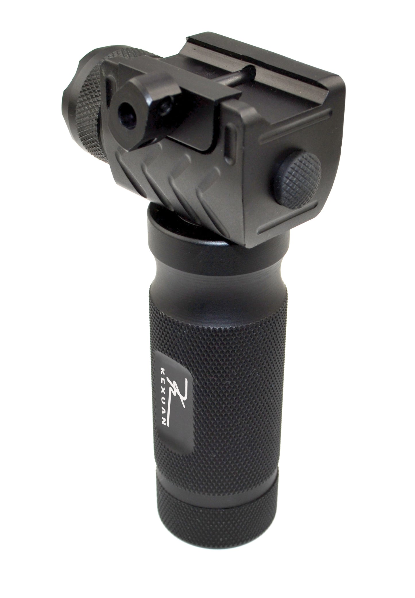 Kexuan Aluminum Fixed Vertical Foregrip Grip with Flashlight