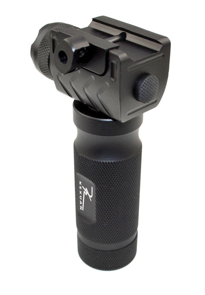 Kexuan Aluminum Fixed Vertical Foregrip Grip with Flashlight