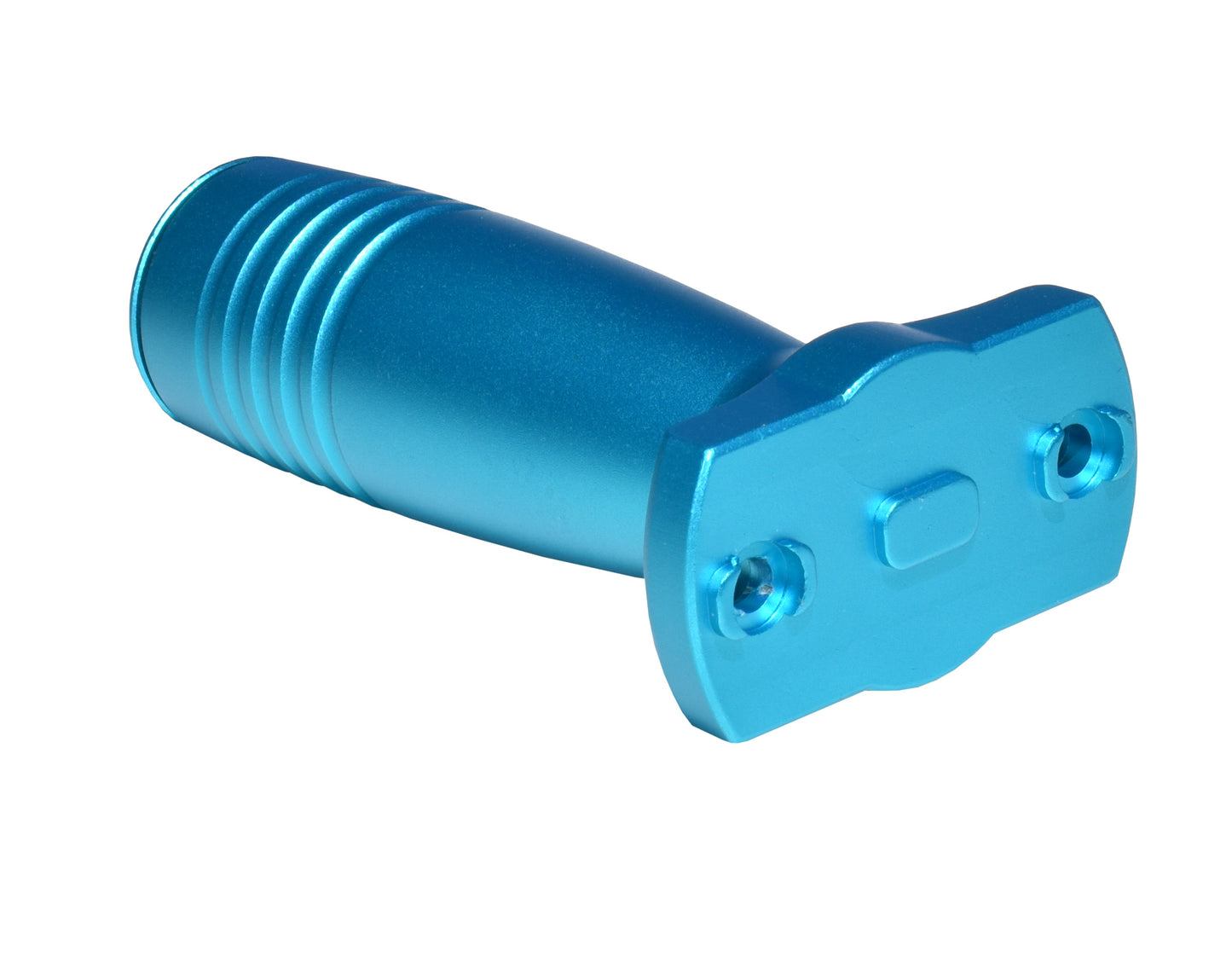 Tactical Aluminum Foregrip Grip with Storage, fits M-LOK slots. Blue