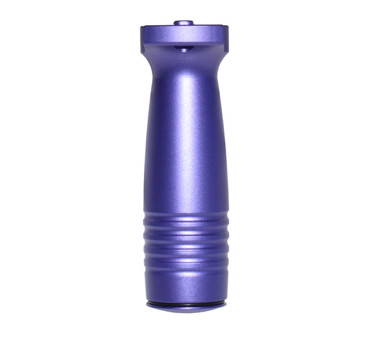 Tactical Aluminum Foregrip Grip with Storage, fits M-LOK slots. Purple