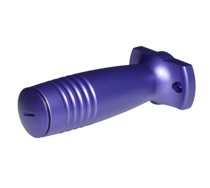 Tactical Aluminum Foregrip Grip with Storage, fits M-LOK slots. Purple