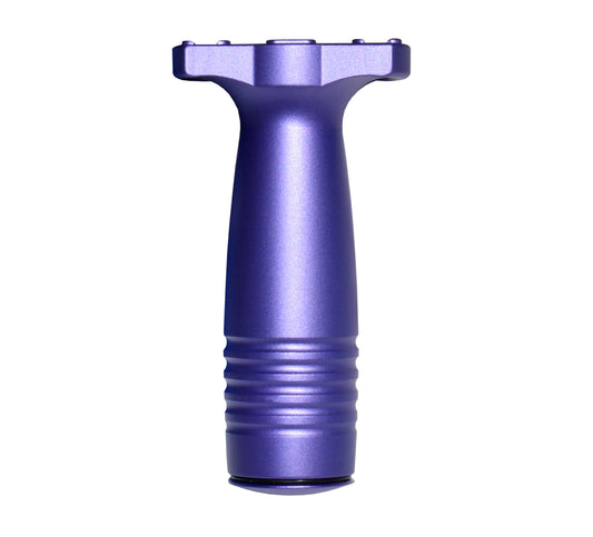 Tactical Aluminum Foregrip Grip with Storage, fits M-LOK slots. Purple