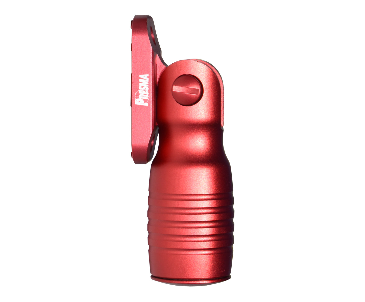 Aluminum 5 Position Shorty Folding Fore Grip, with Storage Compartment, Red.  For M-LOK Rails