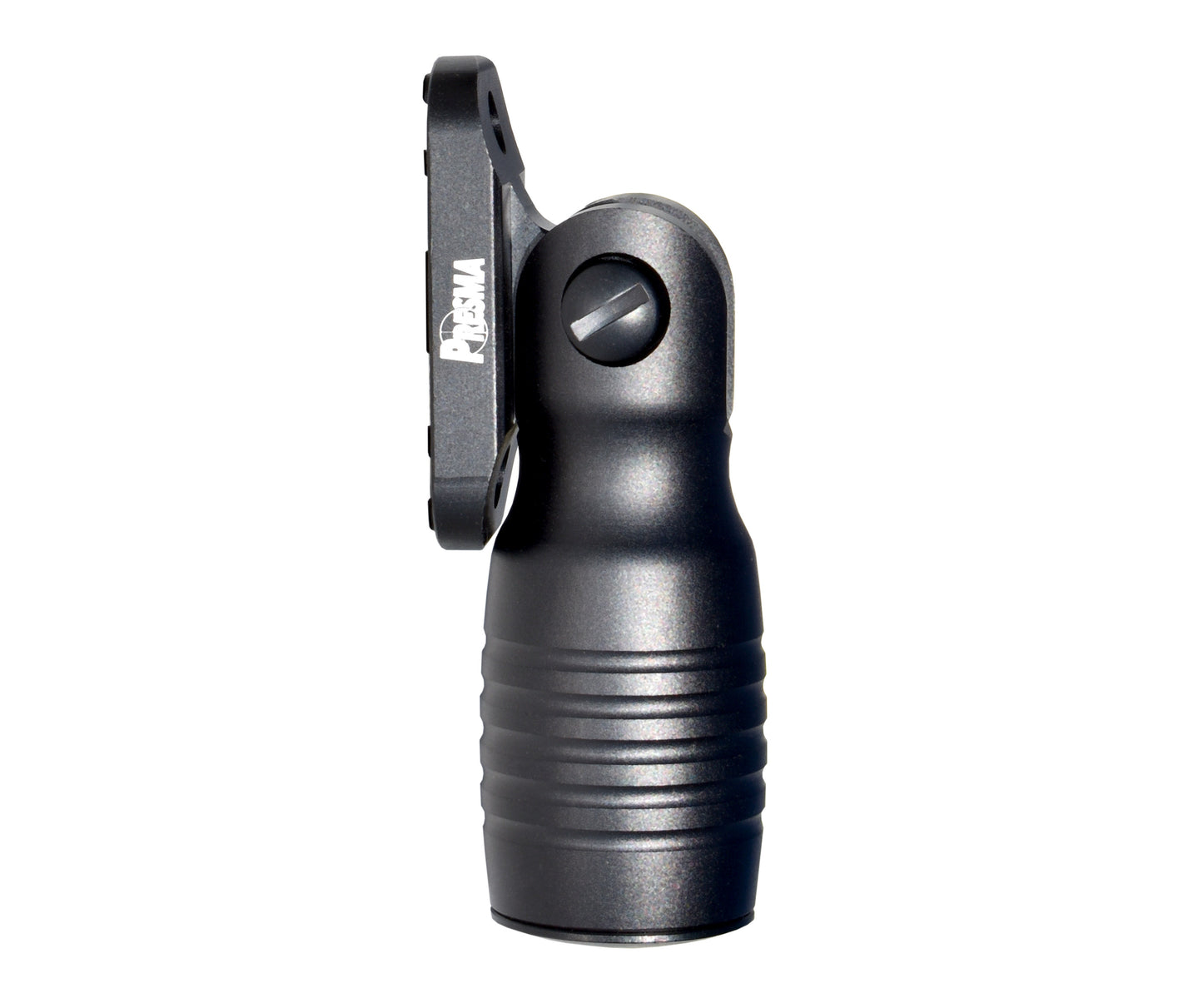 Aluminum 5 Position Shorty Folding Fore Grip, with Storage Compartment, Black.  For M-LOK Rails