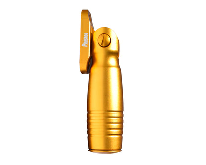 Aluminum 5 Position Folding Fore Grip, with Storage Compartment, Gold.  For M-LOK Rails