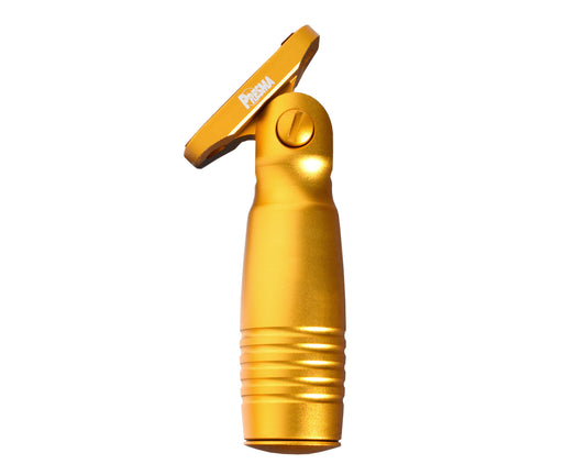 Aluminum 5 Position Folding Fore Grip, with Storage Compartment, Gold.  For M-LOK Rails