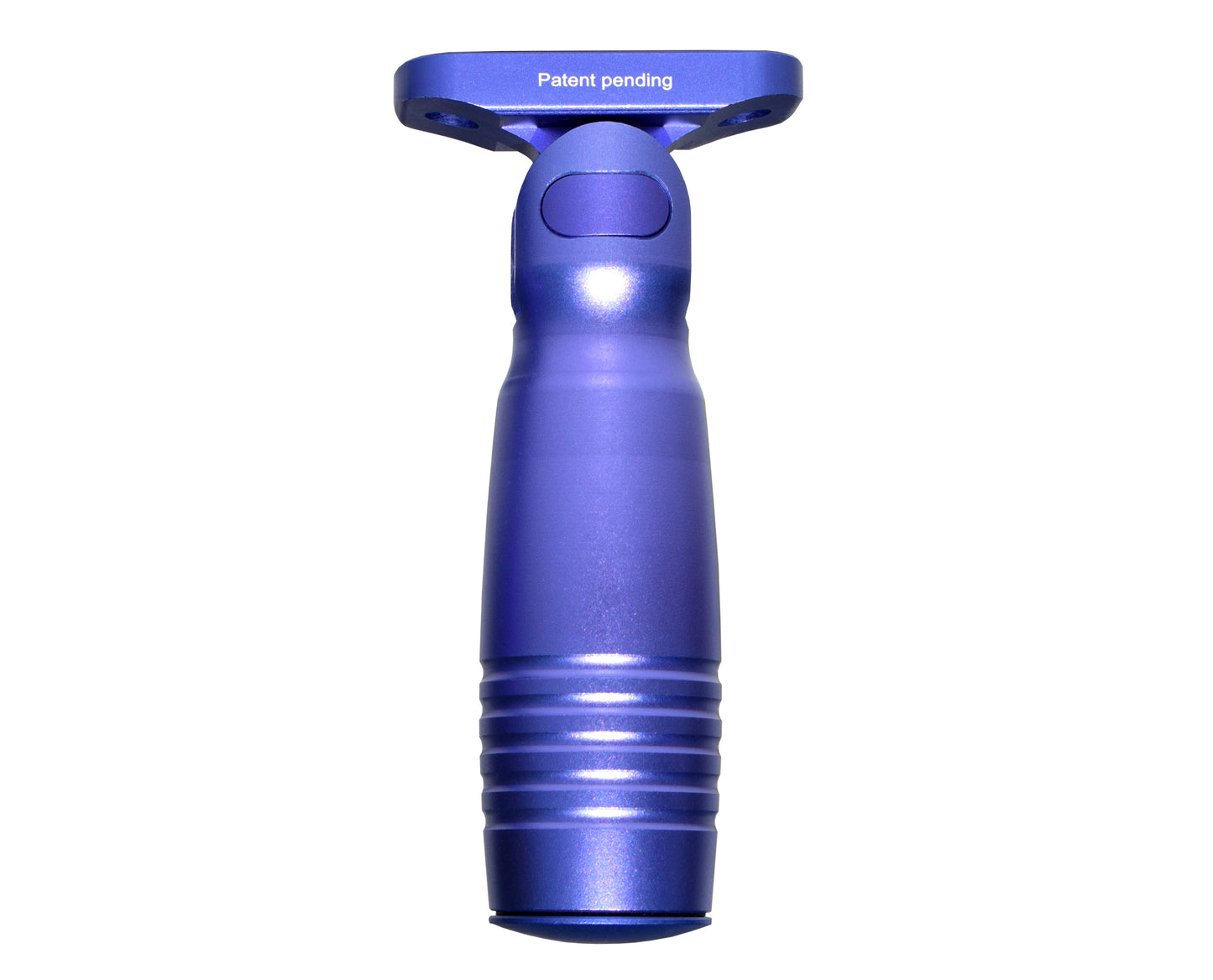 Aluminum 5 Position Folding Fore Grip, with Storage Compartment, Purple.  For M-LOK Rails