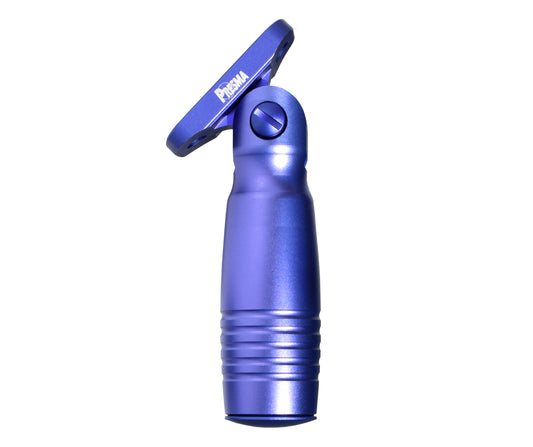 Aluminum 5 Position Folding Fore Grip, with Storage Compartment, Purple.  For M-LOK Rails