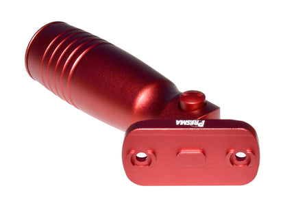 Aluminum 5 Position Folding Fore Grip, with Storage Compartment, Red.  For M-LOK Rails
