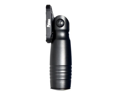 Aluminum 5 Position Folding Fore Grip, with Storage Compartment, Black.  For M-LOK Rails
