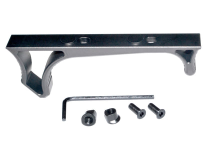 Lightweight Aluminum Hand Stop for Keymod Slots, Black