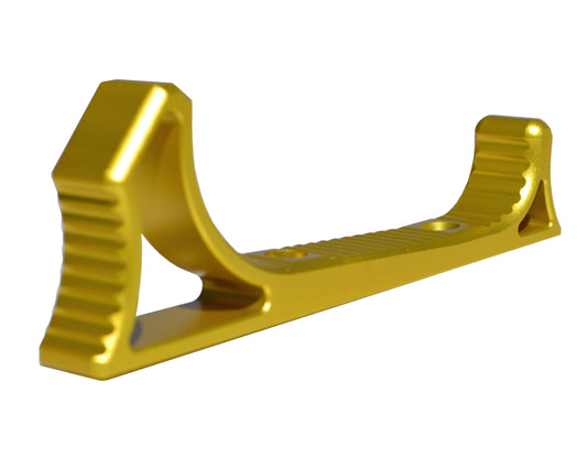 Lightweight Aluminum Hand Stop for M-LOK Slots, Gold