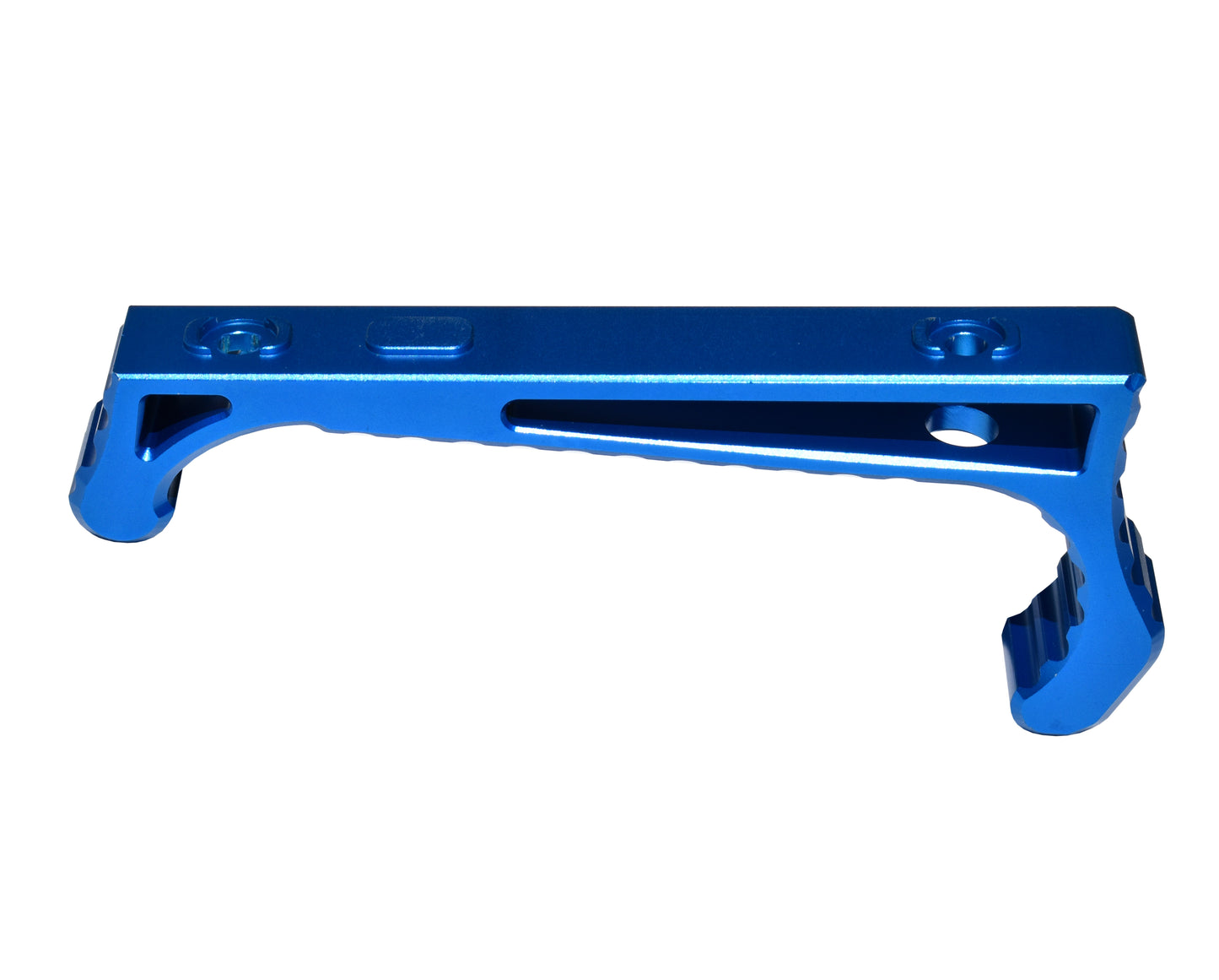 New Design! Lightweight Aluminum Hand Stop for M-LOK Slots from Presma, Blue