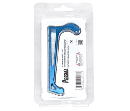 New Design! Lightweight Aluminum Hand Stop for M-LOK Slots from Presma, Blue