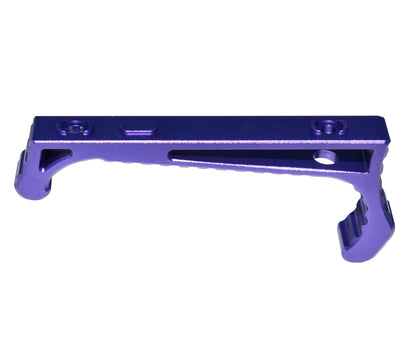 New Design! Lightweight Aluminum Hand Stop for M-LOK Slots from Presma, Purple