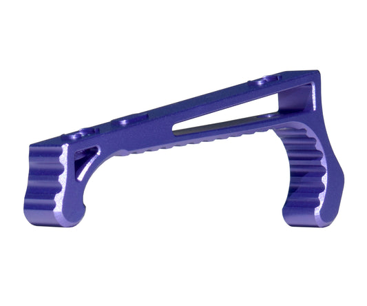 New Design! Lightweight Aluminum Hand Stop for M-LOK Slots from Presma, Purple