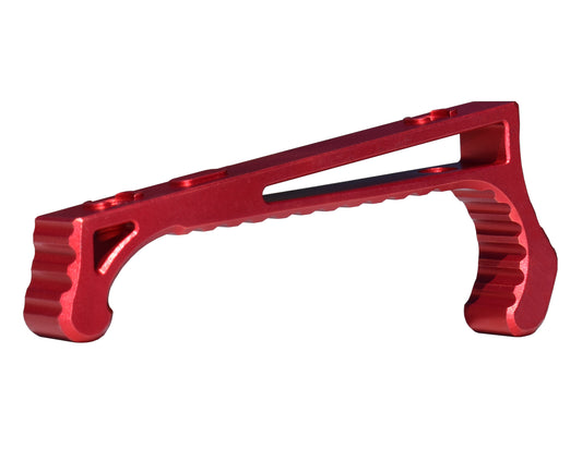 New Design! Lightweight Aluminum Hand Stop for M-LOK Slots from Presma, Red