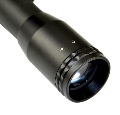 Kexuan 4X32MR Compact Scope with Rangefinder Reticle and 1" Picatinny Scope Rings