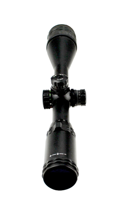 Kexuan 6-24X50 Magnification Hunting Rifle Scope with R/G/B/ Illuminated Mil Dot Reticle