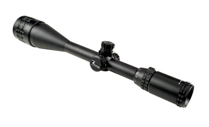 Kexuan 6-24X50 Magnification Hunting Rifle Scope with R/G/B/ Illuminated Mil Dot Reticle