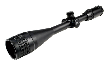 Kexuan 6-24X50 Magnification Hunting Rifle Scope with R/G/B/ Illuminated Mil Dot Reticle
