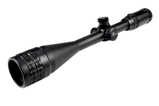 Kexuan 6-24X50 Magnification Hunting Rifle Scope with R/G/B/ Illuminated Mil Dot Reticle