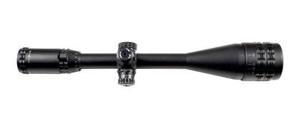 Kexuan 6-24X50 Magnification Hunting Rifle Scope with R/G/B/ Illuminated Mil Dot Reticle