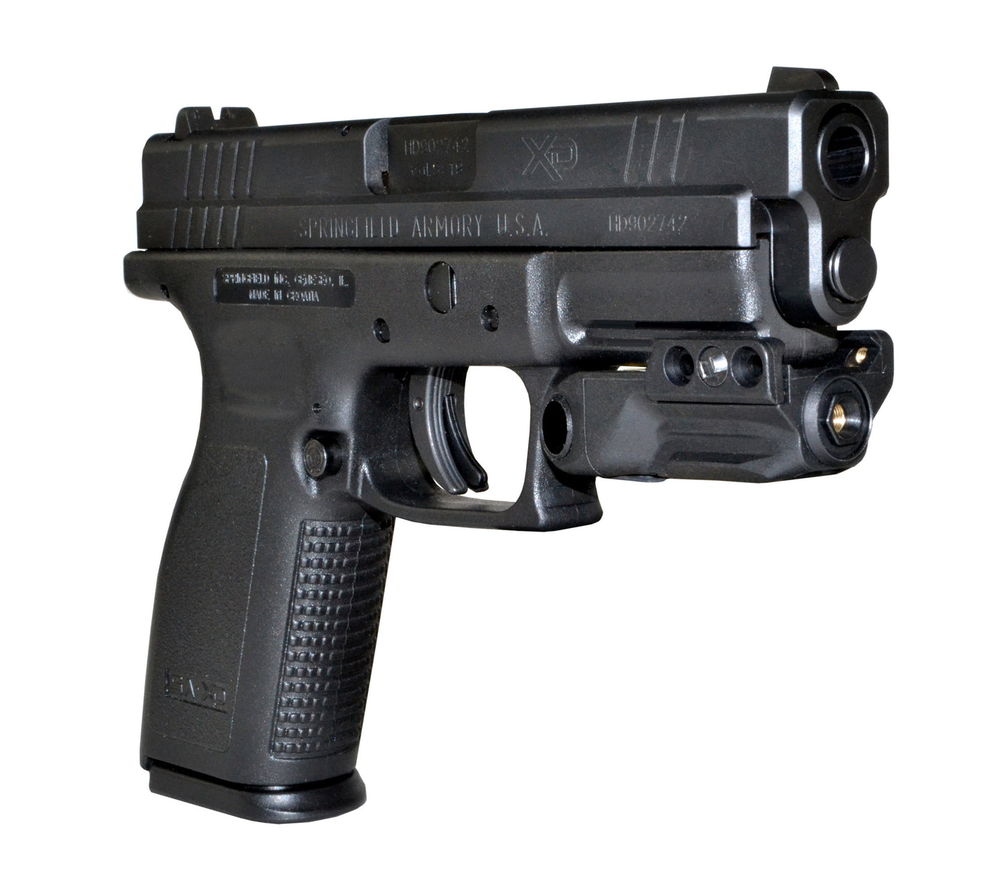 Compact Green Laser Sight for Picatinny Rails, with Smart Sensor Momentary Switch