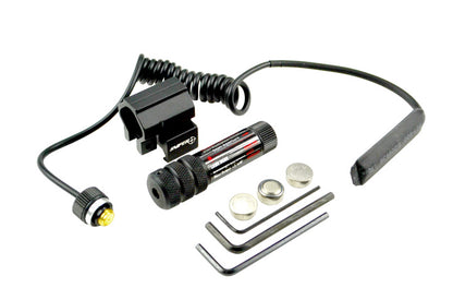Compact Tactical Adjustable Red Laser