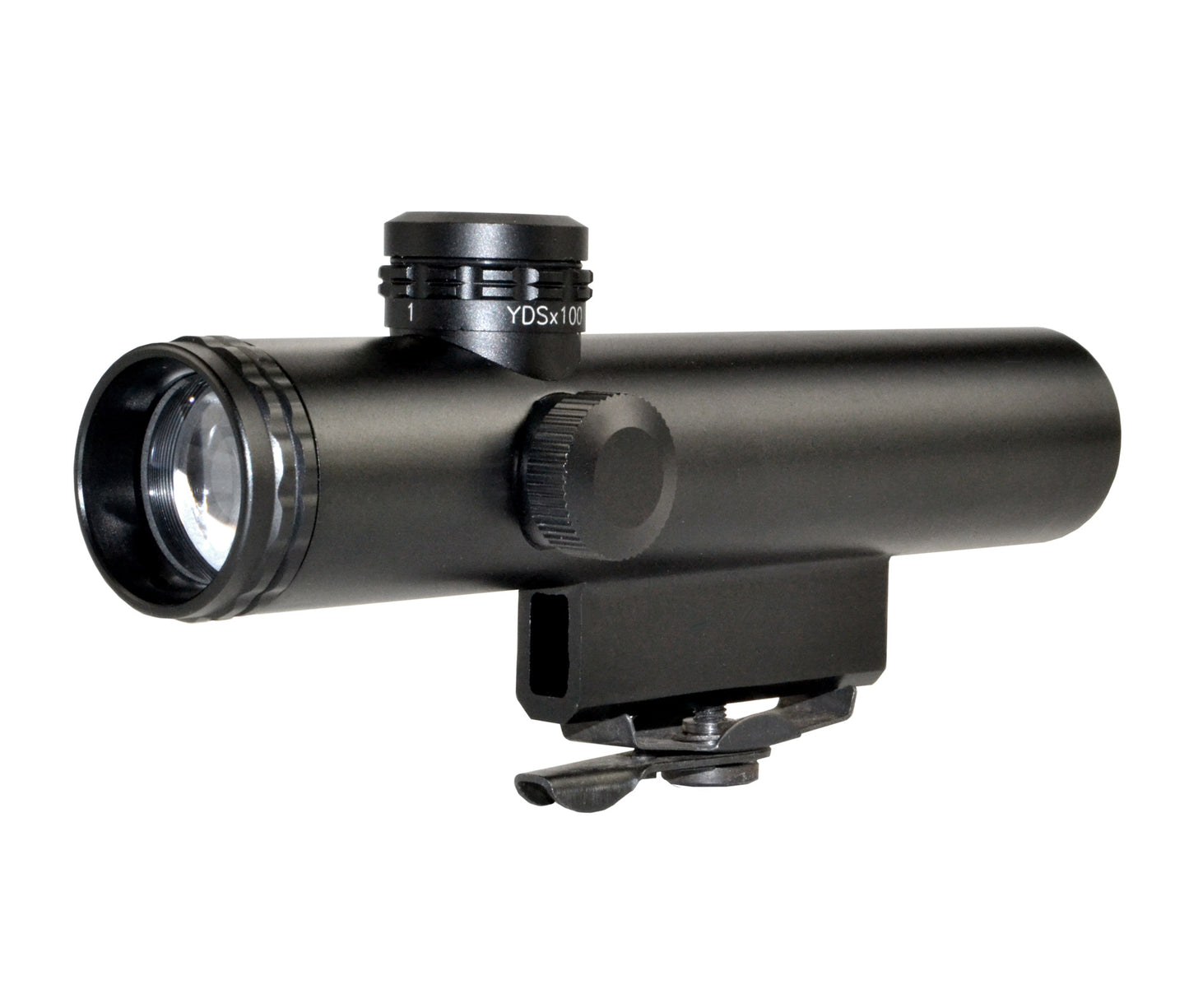 4X20MM Compact Rifle Scope with Illuminated Red/Green Duplex Reticle with Carry Handle Mount