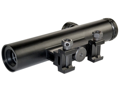 4X20MM Compact Rifle Scope with Duplex Reticle with Carry Handle Mount