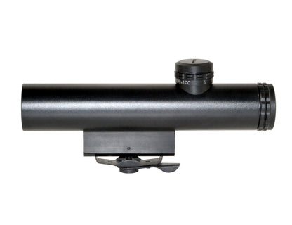 4X20MM Compact Rifle Scope with Duplex Reticle with Carry Handle Mount