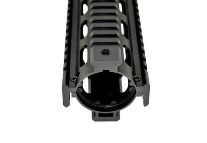 2 Piece Drop In Quad Rail Handguard. Fits LR .308 Low Profile, 12.5" Rifle Length