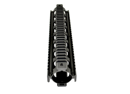 2 Piece Drop In Quad Rail Handguard. Fits LR .308 Low Profile, 12.5" Rifle Length