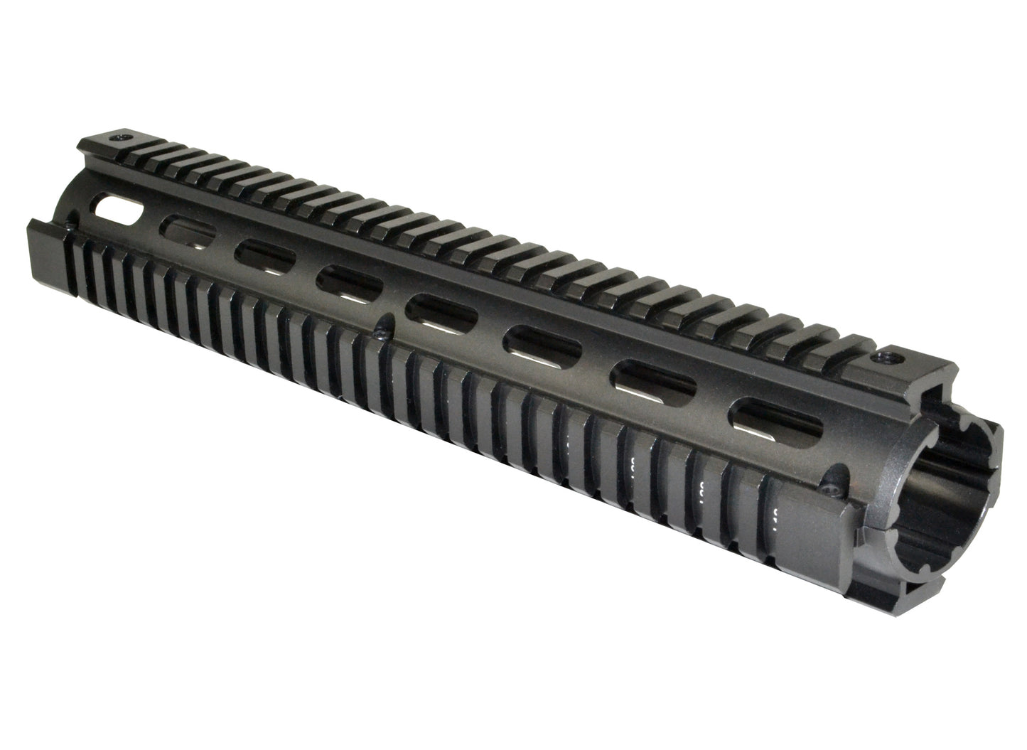 2 Piece Drop In Quad Rail Handguard. Fits LR .308 Low Profile, 12.5" Rifle Length