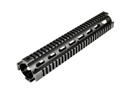 2 Piece Drop In Quad Rail Handguard. Fits LR .308 Low Profile, 12.5" Rifle Length