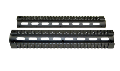 2 Piece Drop In Quad Rail Handguard. Fits LR .308 Low Profile, 12.5" Rifle Length