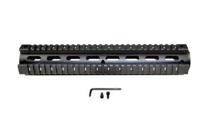 2 Piece Drop In Quad Rail Handguard. Fits LR .308 Low Profile, 12.5" Rifle Length