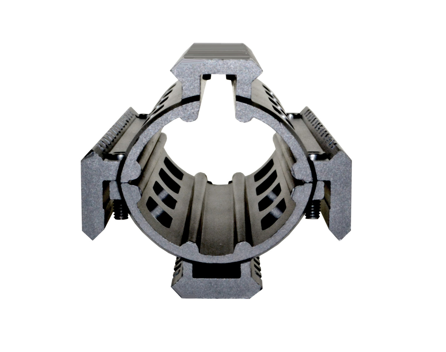 2 Piece Drop In Quad Rail Handguard. Fits LR .308 Low Profile, 6.75" Carbine Length