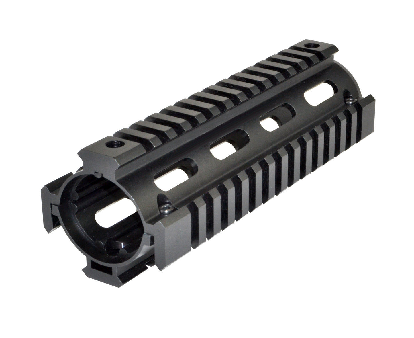 2 Piece Drop In Quad Rail Handguard. Fits LR .308 Low Profile, 6.75" Carbine Length