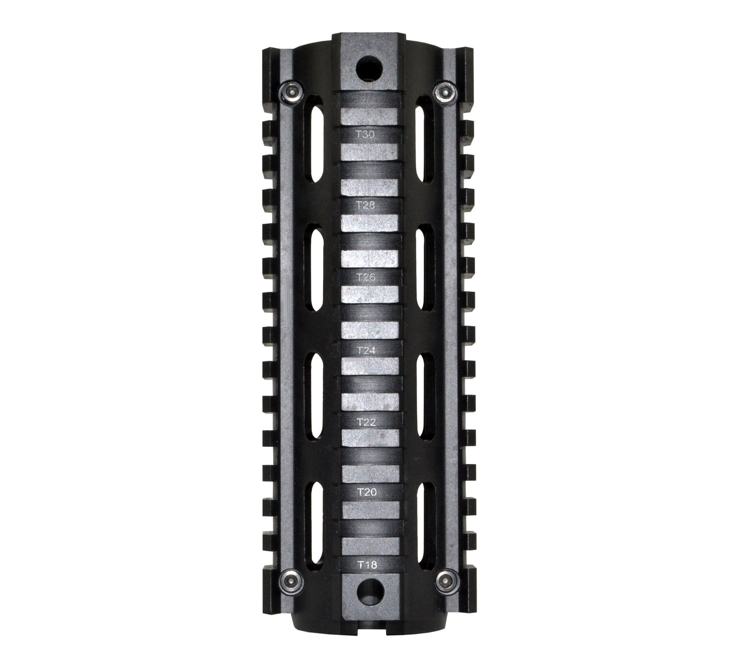 2 Piece Drop In Quad Rail Handguard. Fits LR .308 Low Profile, 6.75" Carbine Length
