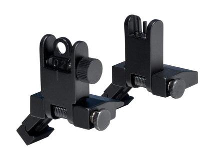 Presma Front & Rear 45 Degree Offset Flip Up Sight Combo Set - Aluminum