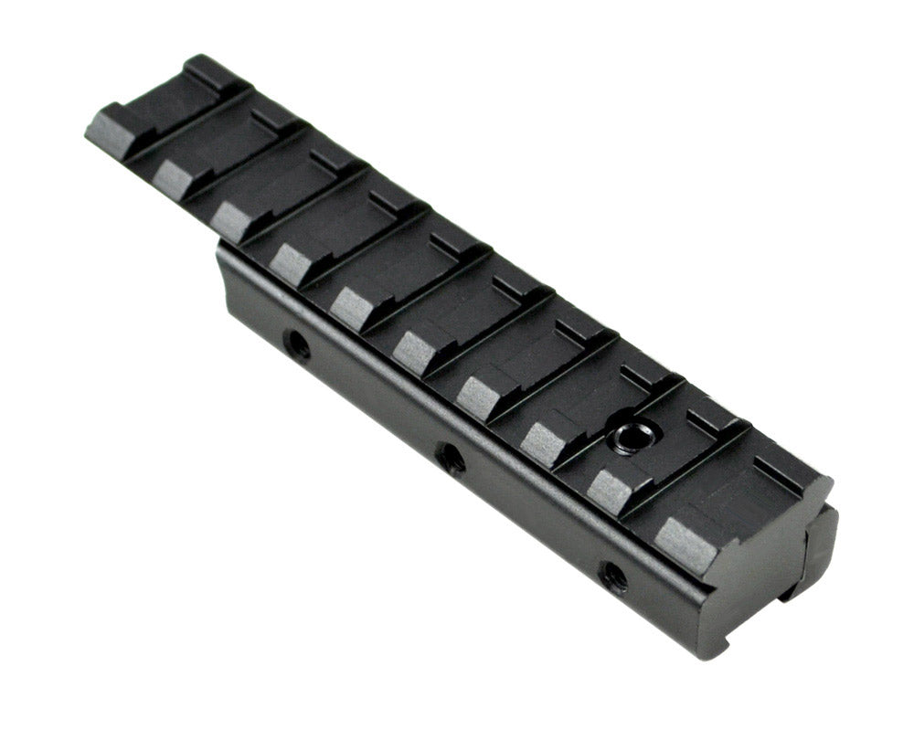 Dovetail .22 to Picatinny RaiL Scope Mount Adaptor - 9 Slots