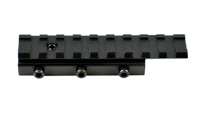 Dovetail .22 to Picatinny RaiL Scope Mount Adaptor - 9 Slots