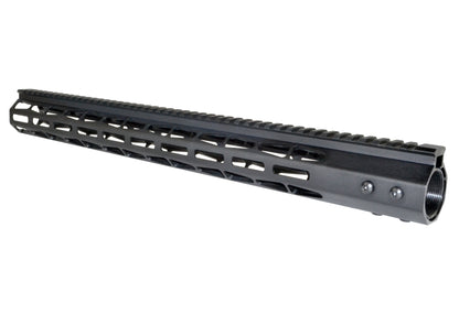 New! Presma Super Light Weight 19" Free Float M-LOK Handguard with Full Top Rail, AR-15 .223/5.56