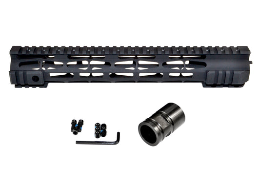 Presma® LR .308 M-LOK Series Slim Free Float Handguards, 12.5" High Profile