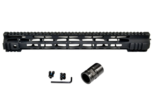 Presma® AR-15 M-LOK Series Slim Free Float Handguards, 16.5"
